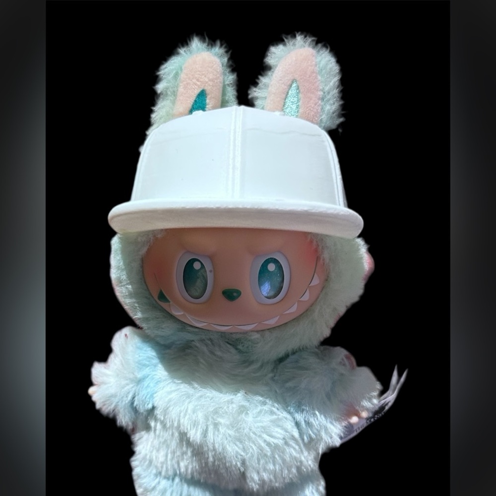 3D printed baseball hat for Labubu doll